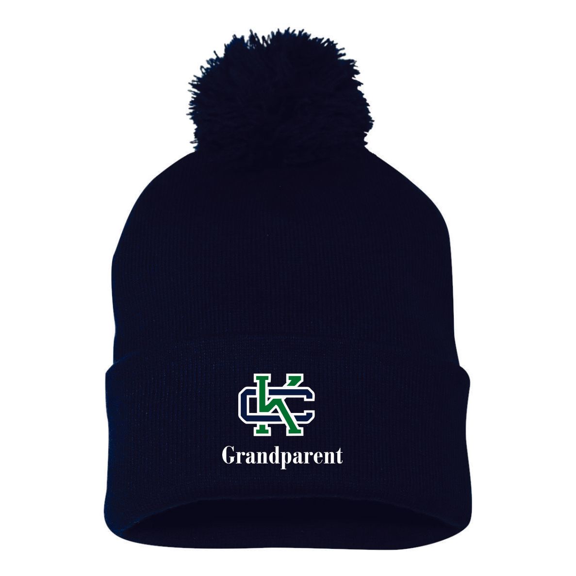 CK Embroidered Pom Hat