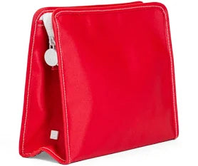 large roadie coated red canvas