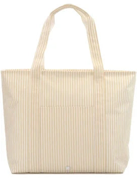 Jumbo Tote - Pimlico stripe sand