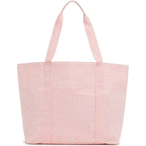 jumbo tote xl gingham taffy