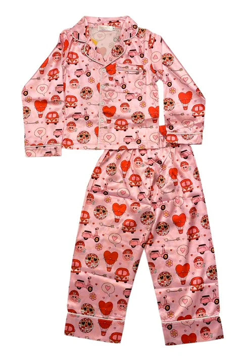 love is in the air l/s loungewear set