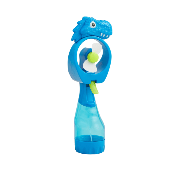 Blue Dino Misting Fan