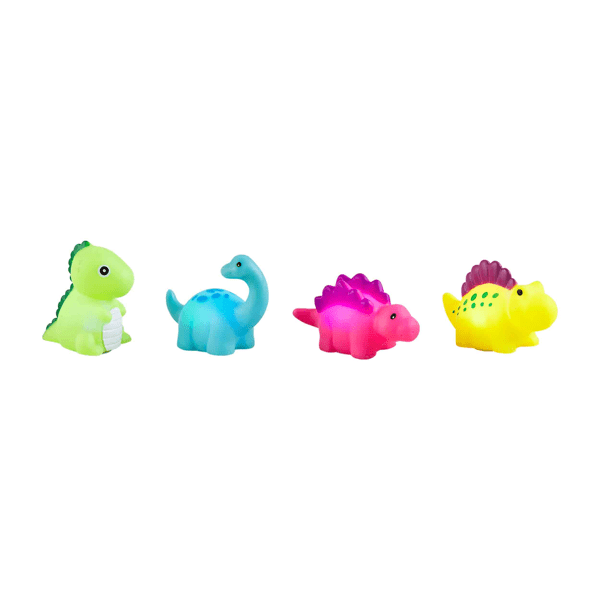 Dino Light-Up Bath Toy Set