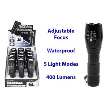 10 Watt Tactical Flashlight