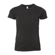 Charcoal black Bella + Canvas Youth Unisex Tee 