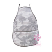 Snow Camo Seersucker Art Smock