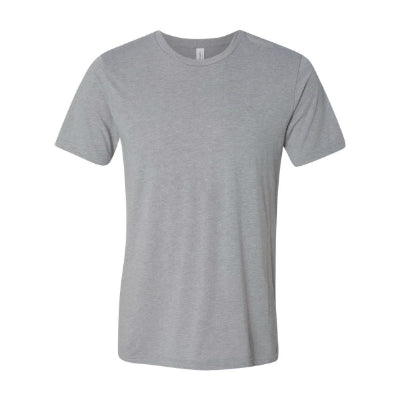 Unisex grey plain t shirt