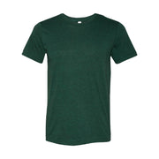 Bella + Canvas tri blend Plain green t-shirt