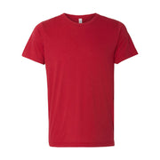 Bella + Canvas tri blend Plain red t-shirt