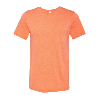 Bella + Canvas Unisex Plain orange t-shirt