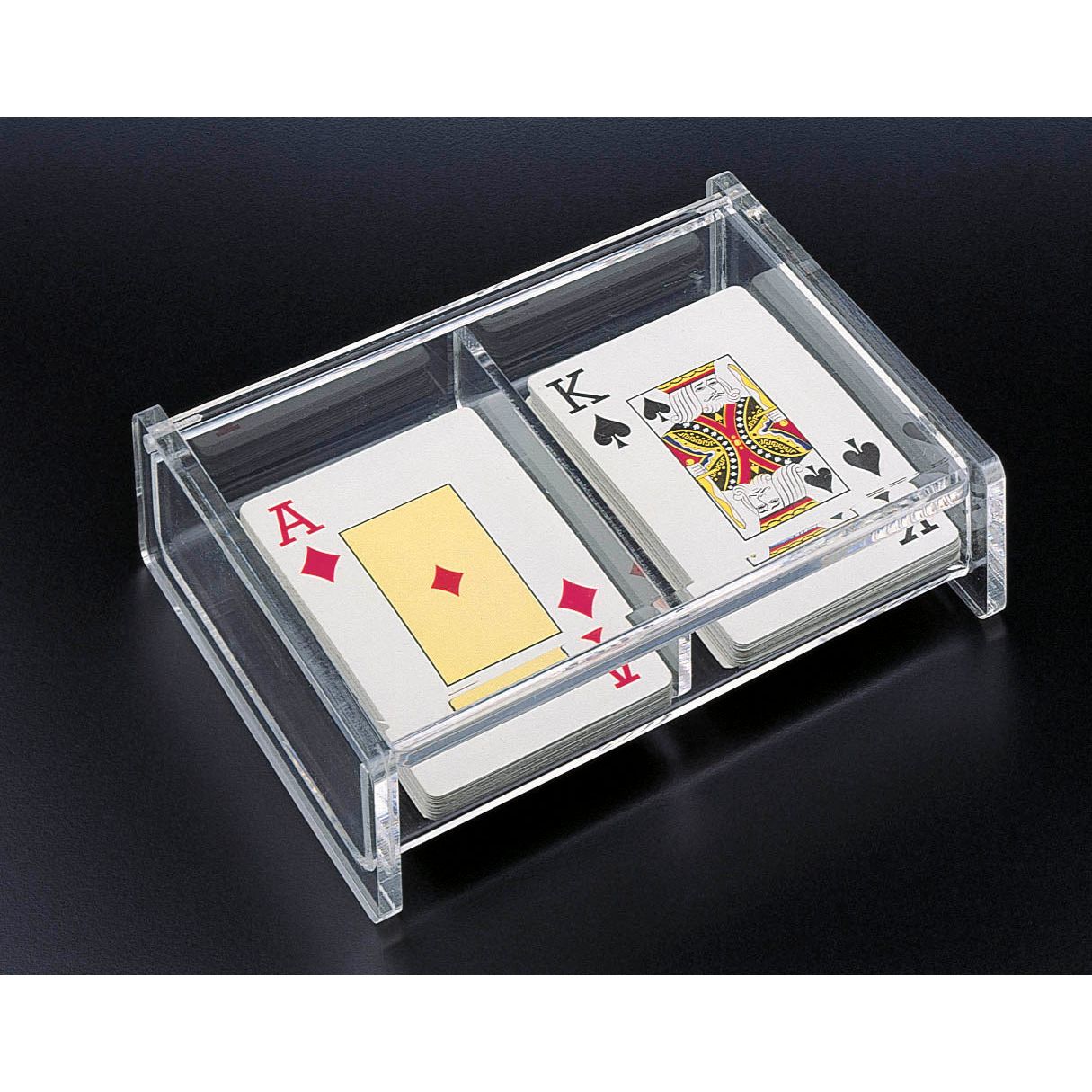 two deck playing card box