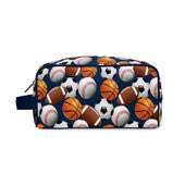 navy sports canvas toiletry bag
