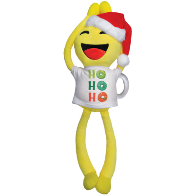 Ho Ho Ho Emoji Hanging Buddy Squishem