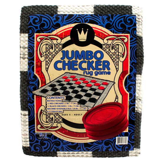 Jumbo Checker Rug
