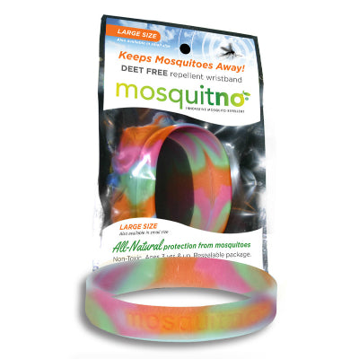 Mosquitno Tie Dye Deet Free Repellent Wristband