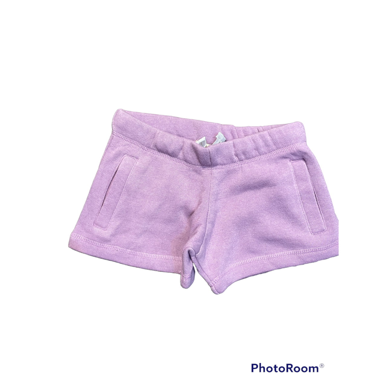 violet slit pocket short