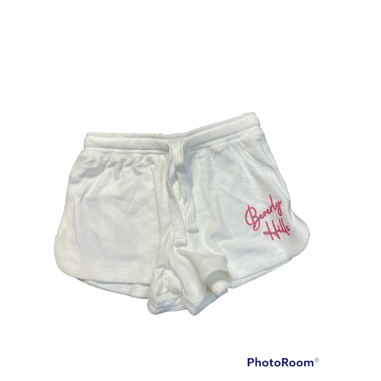 white terry beverly hills short
