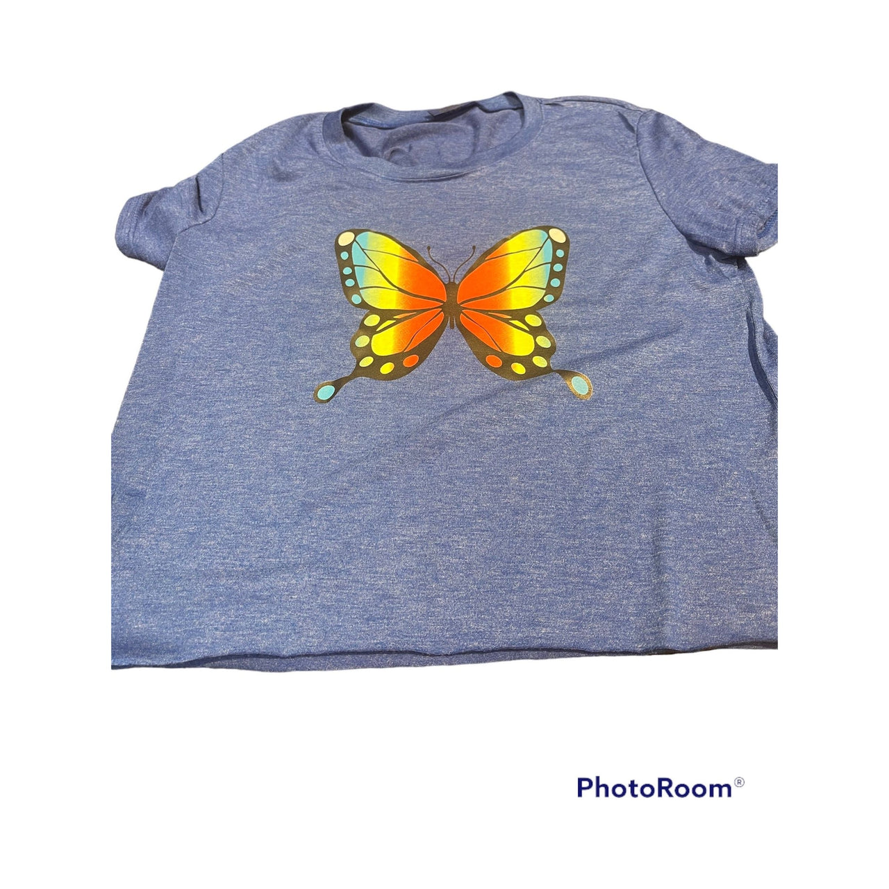 butterfly ombre tshirt