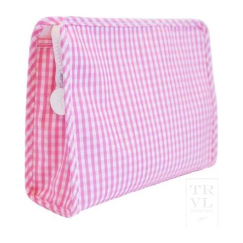 roadie med gingham pink