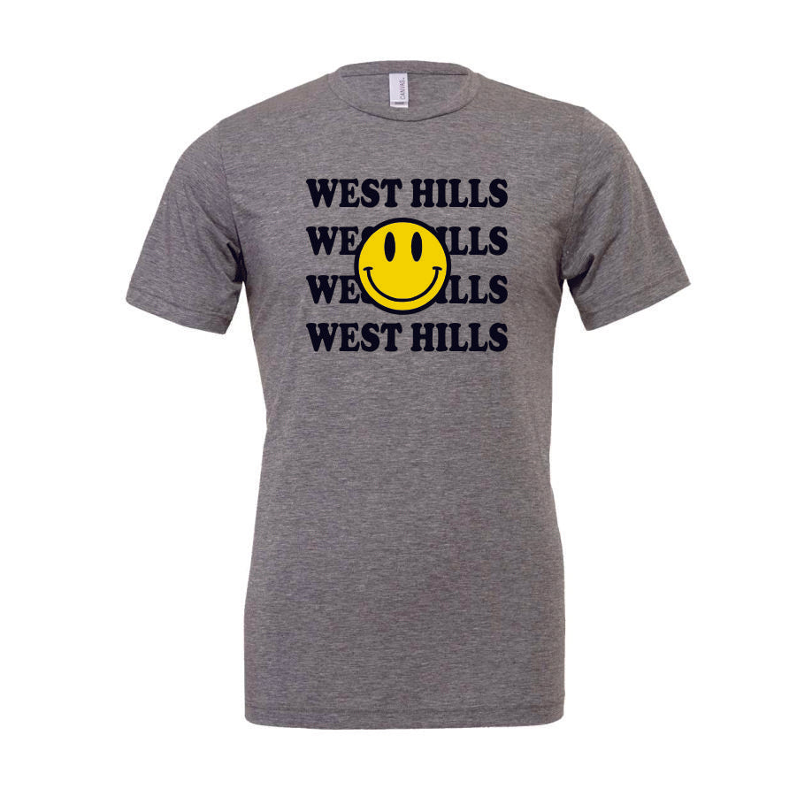 West Hills Bella Triblend Smile Tee
