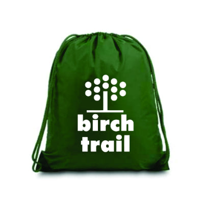 Birch Trail Drawstring Bag