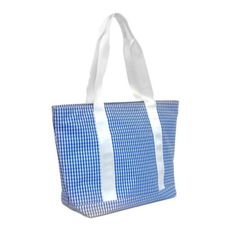 CLASSIC TOTE - GINGHAM SKY