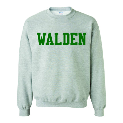 Walden Solid Crew Neck Sweatshirt