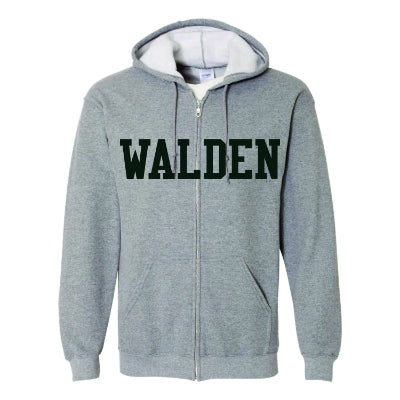 Walden Solid Full Zip Hoodie